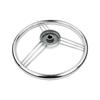 Stainless Steel Marine Steering Wheel, Universal for Yacht Speedboat Hydraulic & Mechanical Helm System, Boat Hardware Accessori
