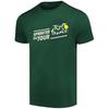 Camiseta de Algodón Verde Sprinter Du Tour Tour De France Talla Completa S-5XL Camiseta Unisex