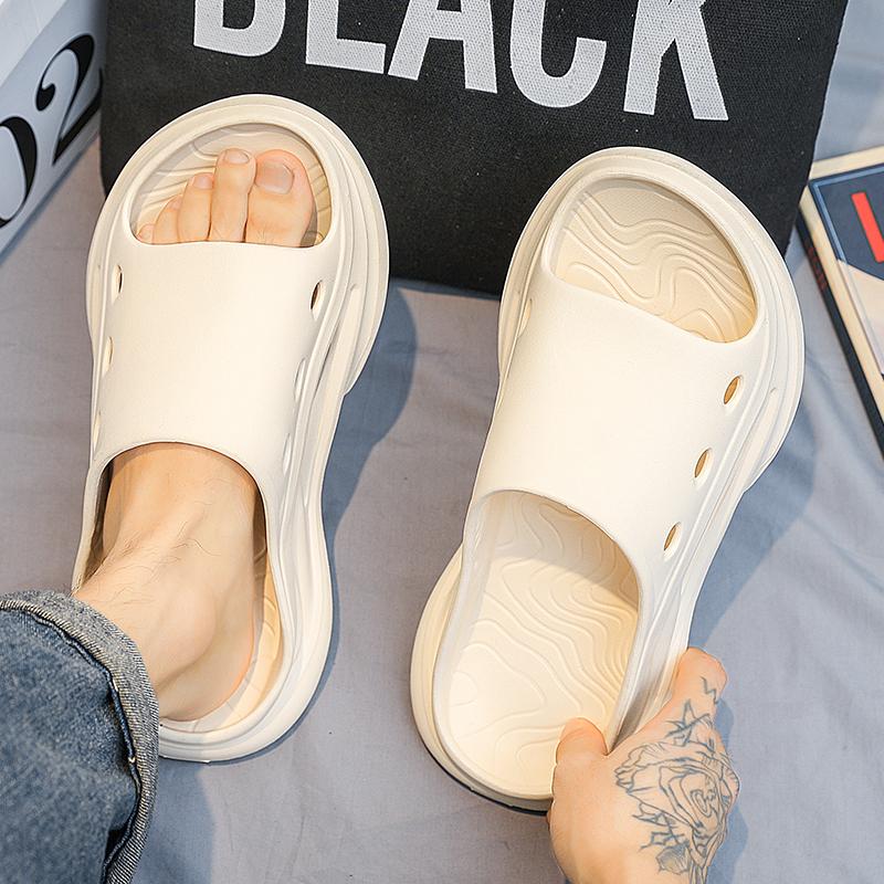 Mode Neuer Stil Eva Herren Sandalen Dicke Sohle Einfach Klassisch Herren Hausschuhe Leichtgewicht Outdoor Rutschfest Designt Haupt Push Herren Sandale