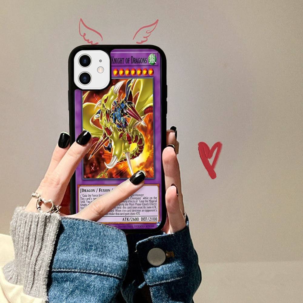 Anime Yu-Gi-Oh Phone Case For IPhone 17 16 15 14 13 Plus 12 11 Pro Max PC+TPU Cases Back Cover