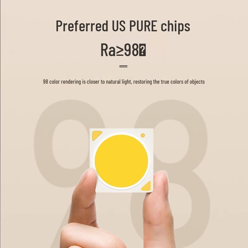 Rainbow Influencer Recessed Anti-Glare Ceiling Spotlight for Living Room Atmosphere