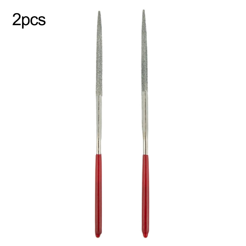 Triangular Diamond Files Diamond Nonslip Plastic Brand New