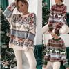 Women's Trendy Christmas Imitation Sweater - Versatile Casual Fashion Top
