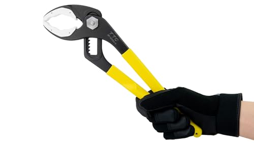 TTC Water Pump Pliers with Resin and Non-Scratch Spring, 300mm, WP-300SC-S