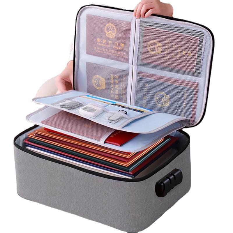 Multi-Functional Oxford Cloth Document & Storage Bag for Men and Women