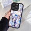 Date a Live Mio Takamiya Thicken TPU Mobile Phone Case for iPhone 17 16 15 14 13 12 11 Air Pro Max Plus Colorful Cover