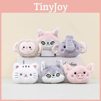 Adorable Plush Elephant And Cartoon Animal Keychain Soft Toy For Kids And Collectors