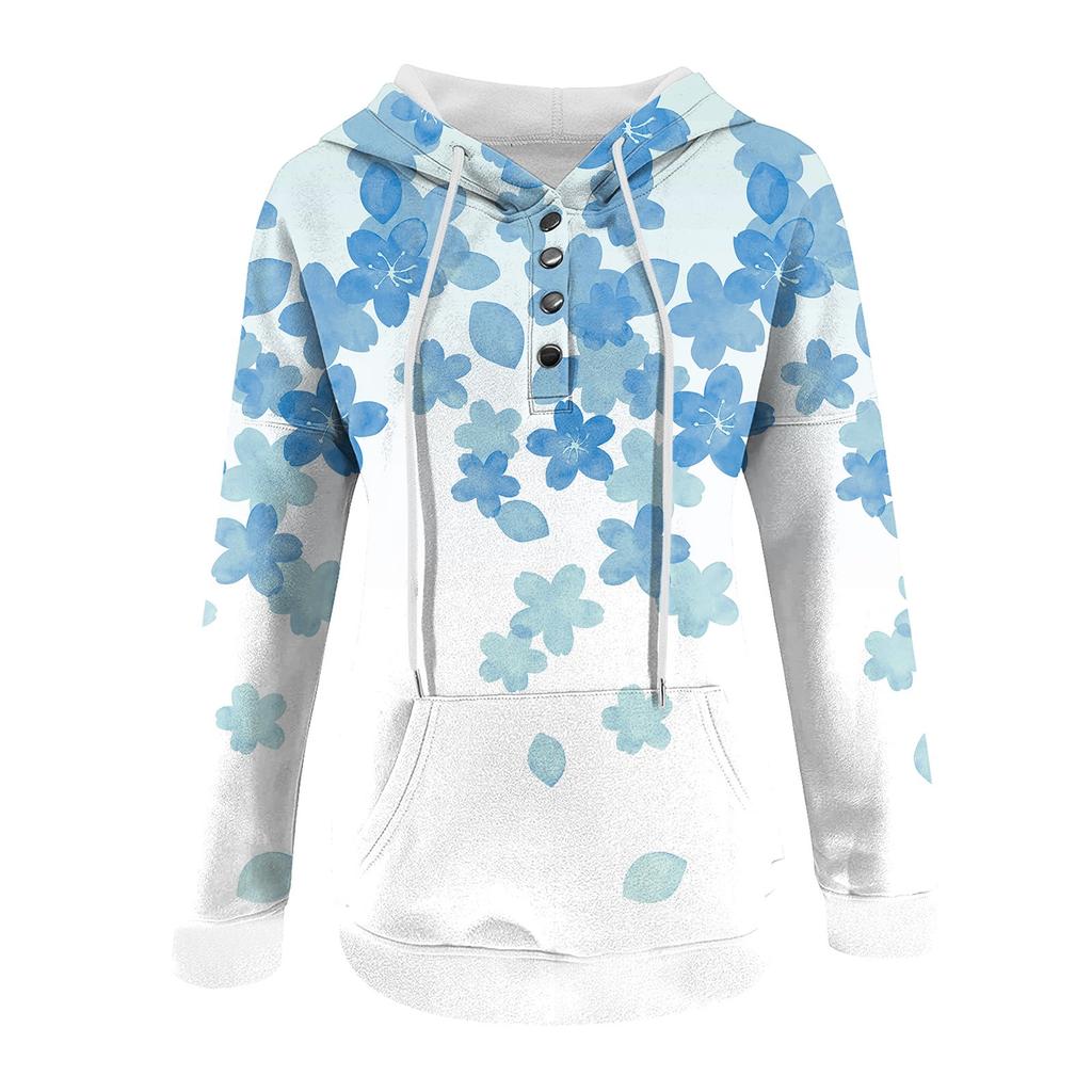 Dámské ležérní mikiny mikiny mikiny mikiny topy s dlouhým rukávem pruhované mikiny volného střihu