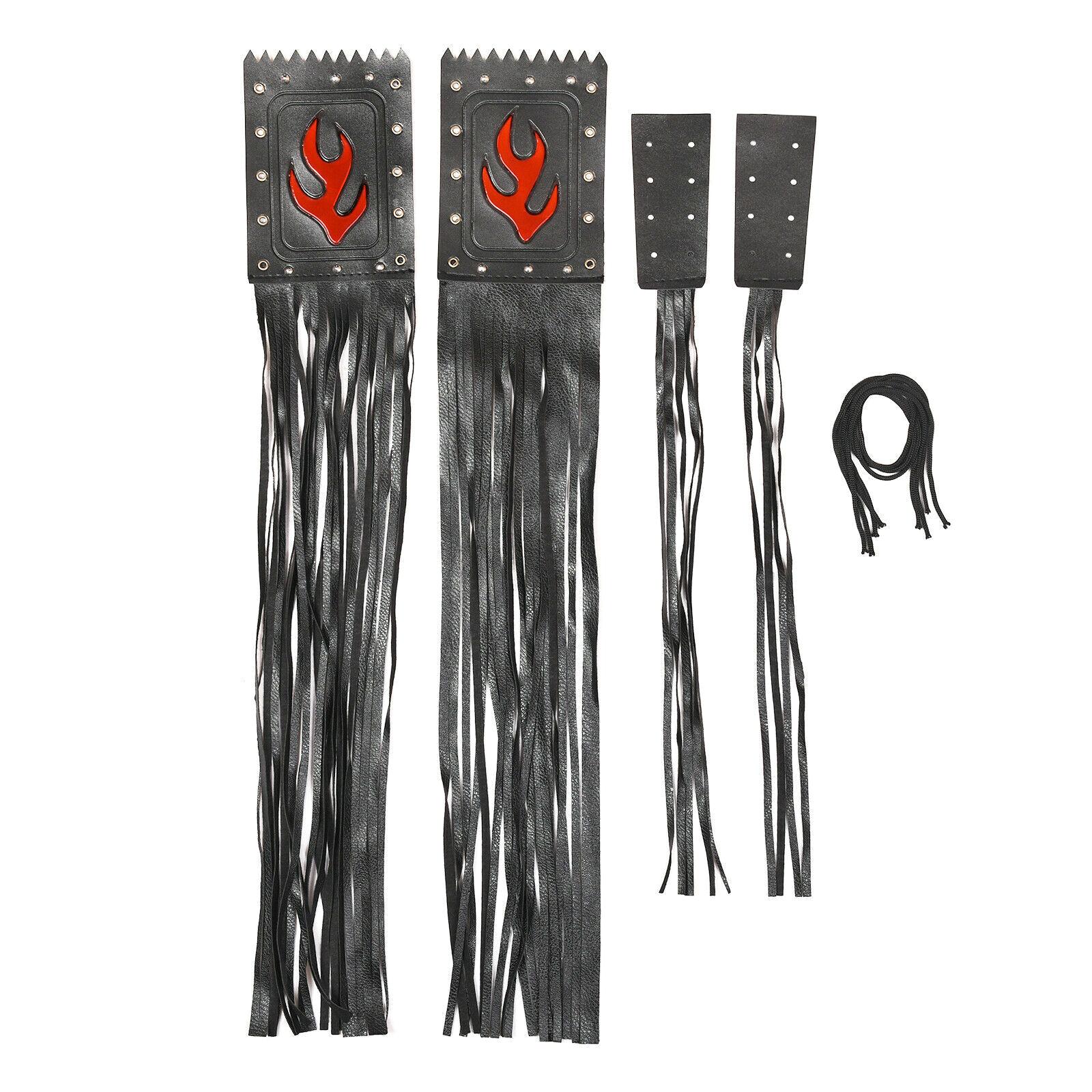 

Motorcycle Tassels, Universal Hand Grip Tassels Fringe Wrap Cover Motorcycle Brake Clutch Lever Streamers 7/8 1 1
