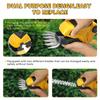 Cordless Hedge Trimmer 2-in-1 Grass Shears Handheld Electric Shrub Trimmer Kit Garden Tool for Dewalt 20V Battery (No Battery)