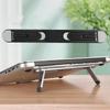 Kjøledesign Bærbar PC-stativ Bærbar Sammenleggbar Bærbar PC-stativ Justerbar, Kjøledesign, Slitesterkt ABS-materiale, 1 stk