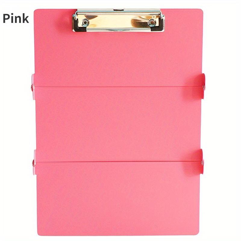 

1 шт. складной буфер обмена, тройная алюминиевая папка для медсестры, блокнот для письма с медицинскими наклейками для кормления, держатель для ручек розовый