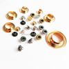 100 Pcs 3.5-15mm Flat Round Brass Garment Eyelets Grommets for Bag Hat Shoe Clothes Leather Craft DIY