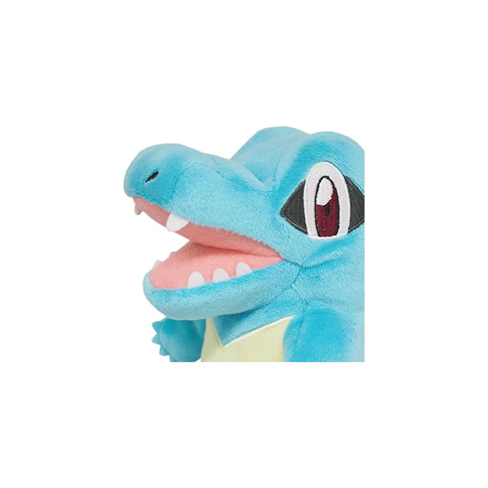 Sanei Boeki Pocket Monster All Star Collection Totodile Plush Toy 10.5x15.5x16cm Pokmon