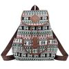 Schultasche ethnischer Stil Mode Retro-Druck Rucksack Trend große Kapazität lässig Zugband Damen Tasche exotischer Stil Rucksack