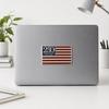 250th Anniversary Flag Metal Emblem Patriotic Red Blue White Auto Badge 1776-2026 America