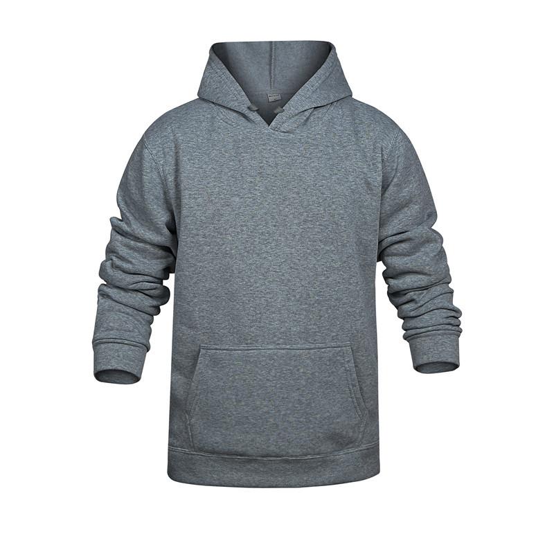 

Men s Hooded Sweatshirt with Round Neck, Casual Couples Jacket XXXL темно-серого