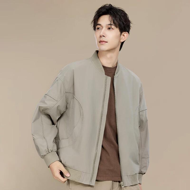 

Men s Versatile Casual Baseball Jacket XL