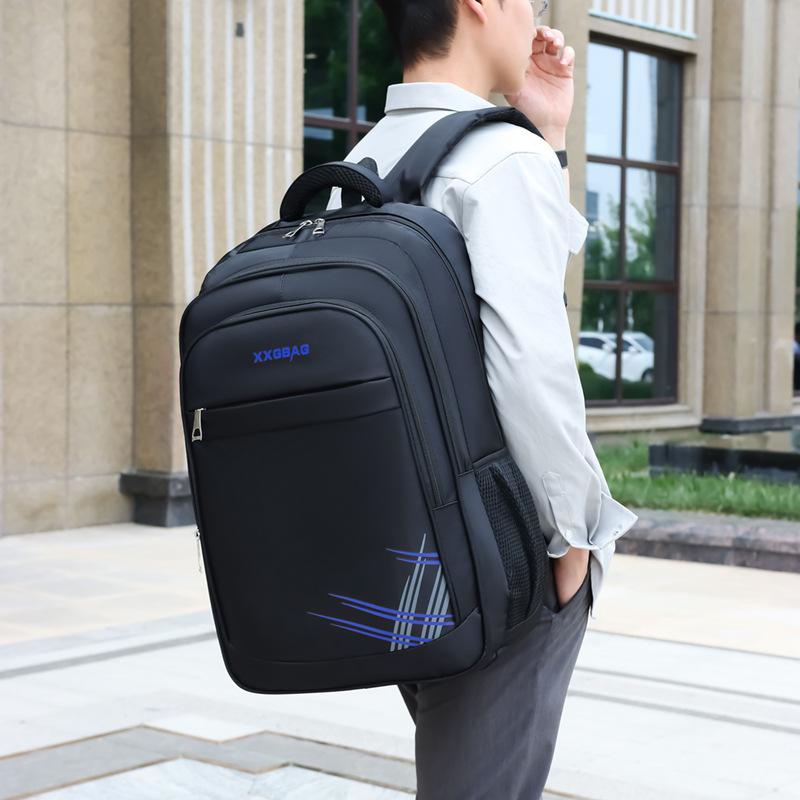 Backpack Men's Large Capacity Casual Premium Sense Backpack Multifunctional Business Trip Computer Bag Chinese College Student School Bag