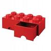 Lego Stein Schublade Roter Aufbewahrungsbehälter