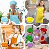 Grembiule Artistico e Cappello da Chef Personalizzati per Bambini con Logo per la Scuola dell'Infanzia