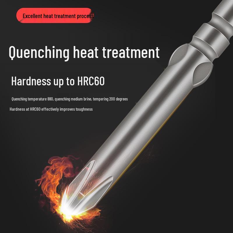 Imported S2 Steel 5mm Magnetic Electric Screwdriver Bits (801/800), 101-Piece Set