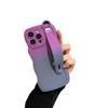 Suitable for Iphone16E Wristband Stand, Apple 15promax Phone Case Gradient Wave 14 Protective Case