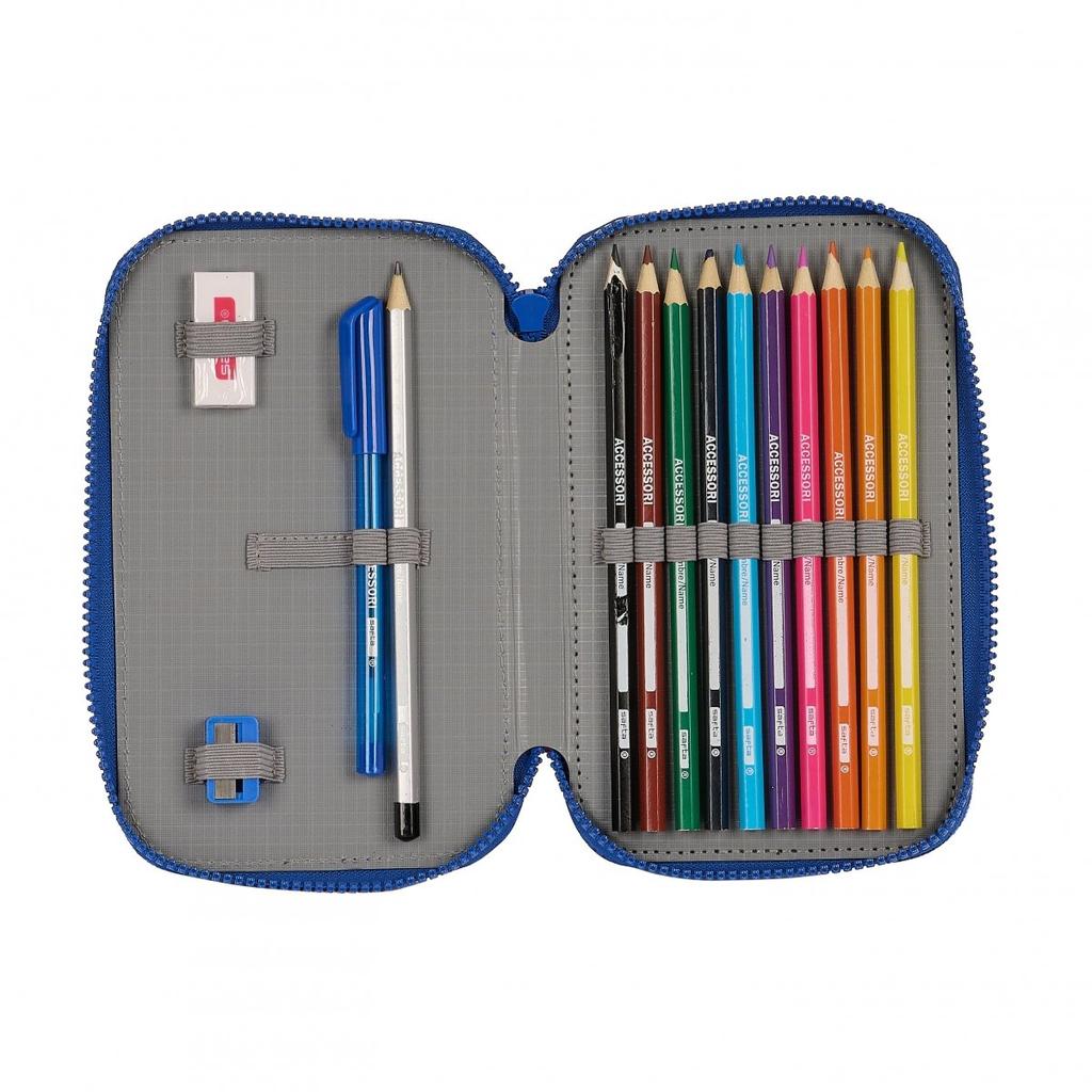 FC Barcelona Pencil Case with Equipment 412326854 Multicolor