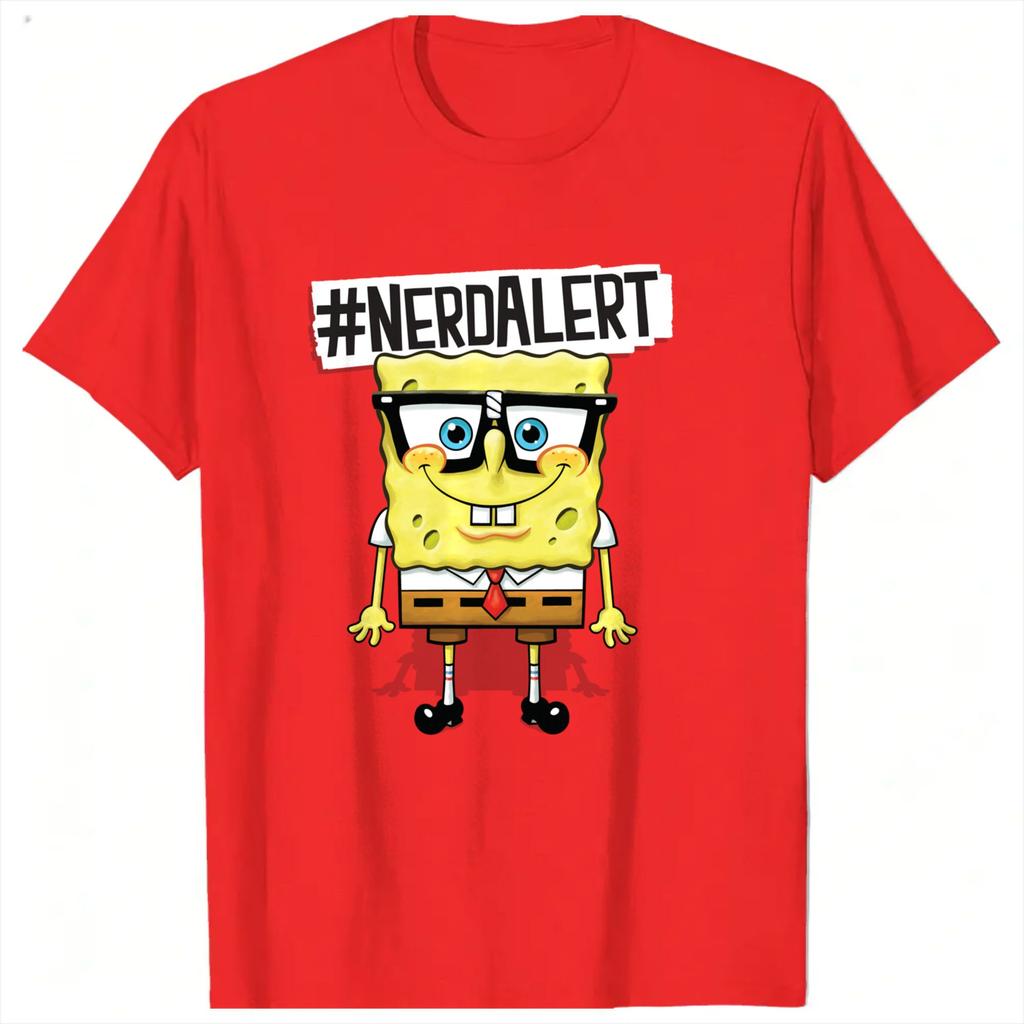 Spongebobs 3 TShirt Unisex Y2K Basic Cotton TShirts Beach O Neck Trendy Cool Tees Pattern Plus Size Clothing