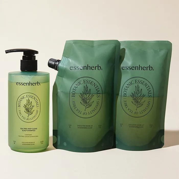 Tea Tree Deep Clean Scalp Shampoo Variety Edition (Main Product 500ml + Refill 300mlx2EA)