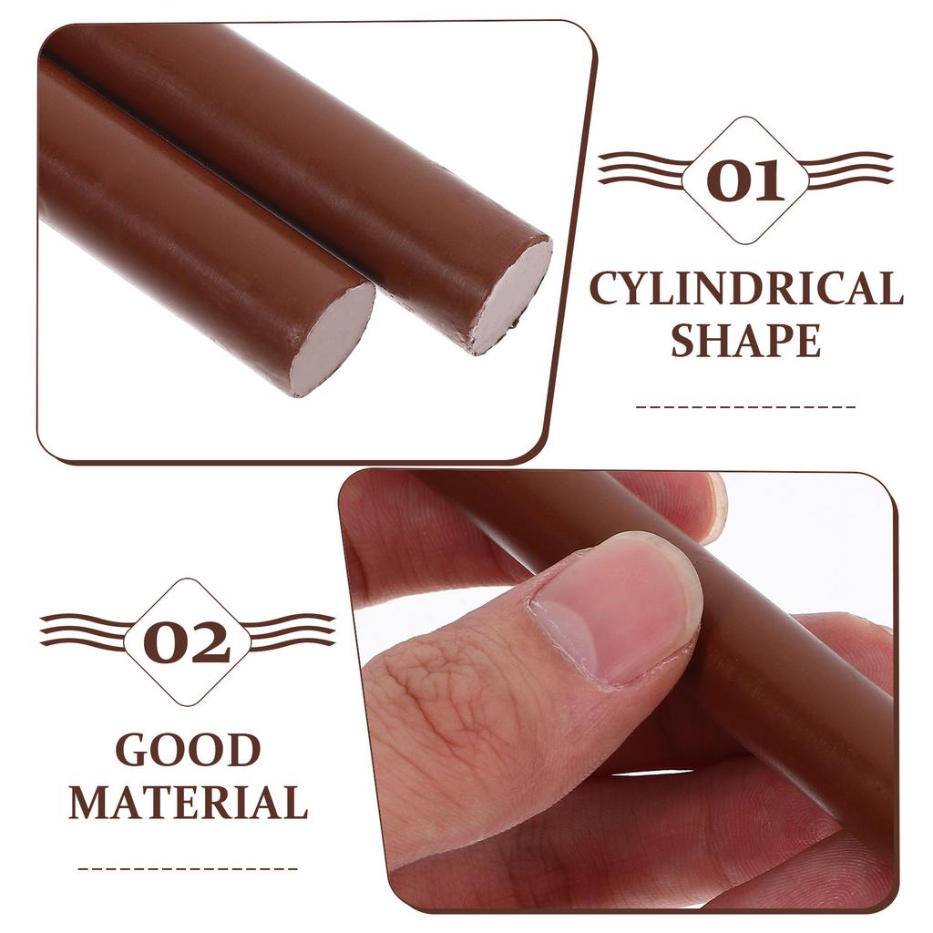 2Pcs Wood Wax Furniture Repair Marker Pen for Wood Scratch Repair Floor Door Table Restoration Stick Filler