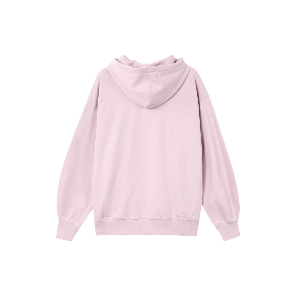 Jordan W J Flight Fleece Hoodie Solid Logo Sports Casual Loose Plush Pullover Long Sleeve Sweatshirt Women hoodies Purple DQ4604-576