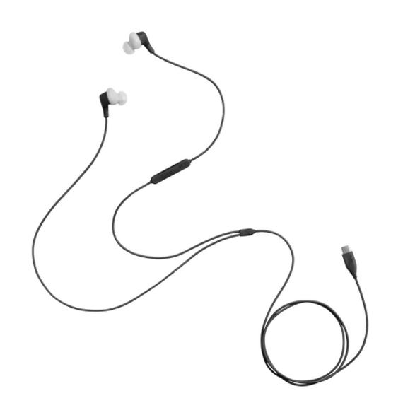 Słuchawki przewodowe jbl endurance run 3 usb-c czarny