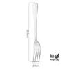 Stainless Steel Cutlery Set: Two-Piece Steak Knife & Fork, Three-Piece Knife, Fork & Spoon