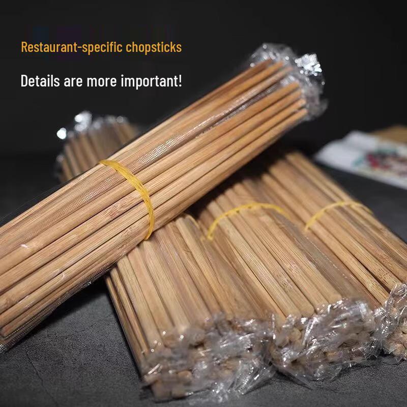 Individually Wrapped Disposable Bamboo Chopsticks