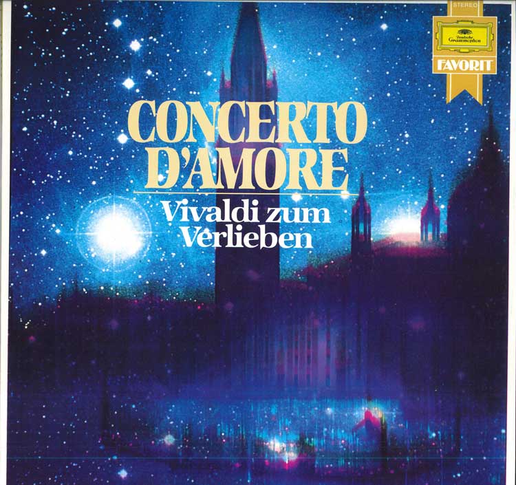

LP Record ANTONIO VIVALDI Concerto Damore Vivaldi Zum Verl 4106931 DEUTSCHE GRAMM Germany Classical Used