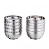 Zhaoran 304 Stainless Steel Double-Layer Lily Bowl