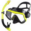 Large Frame Diving Goggles Snorkel Set