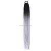 Ponytail With Hair Rubber Bands Long Box Crochet Synthetic Hair Piece Ombre Braiding Hair Extensions Braid
