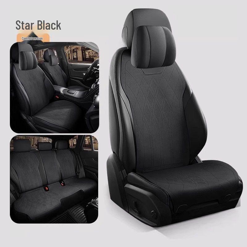 Volkswagen Käfer Vier Jahreszeiten Wildleder Sitzkissen: Atmungsaktive, Belüftete, Dünne Sattelunterlage.