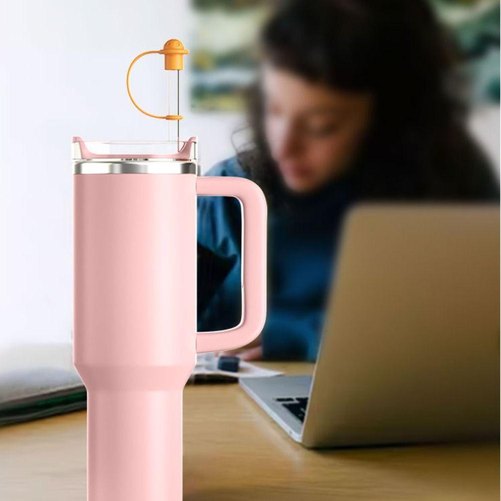 3Pcs Leakproof Spill Proof Stopper Set Silicone Cup Straw Cap Accessories Tumbler for  Cup1.0 2.0 40oz/30oz Water Bottle