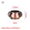 1PC Retro Ornament Incense Burner Frog Statue Animal Accessories Sculpture Home Decor Desk Decoration Meditation Zen Mini Crafts
