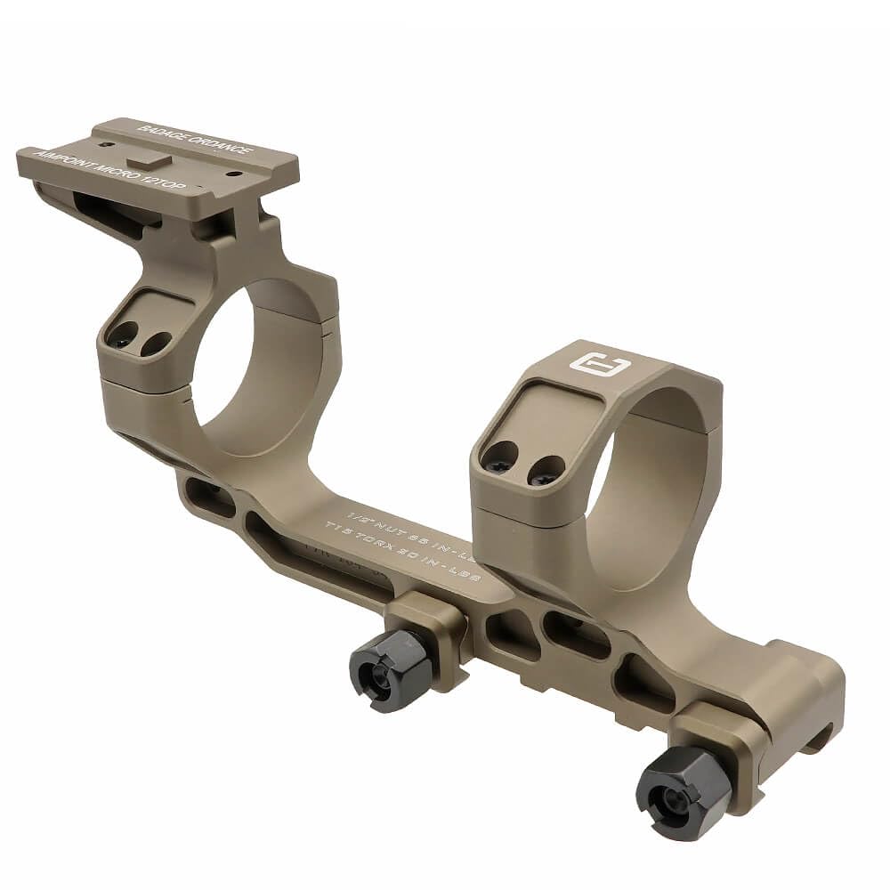 Ryohin Buhin X Evolution Gear 34mm Diameter Scope Mount Ring, One Piece, 6068 Aluminum Alloy (Badger Ordnance Condition One 1.54" Replica) (T-2 Mount