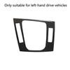 Carbon Fiber Interior Gear Shift Frame Cover Trim For BMW 3Series E46 1998-2005