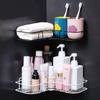 Black and White Shower Gel Storage Rack Bathroom Corner Rack Kitchen Seasoning Rack Tripod Kitchen Accessories