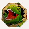 1pc Dinosaur Cartoon Umbrella, Portable 3-Fold Compact Umbrella, Suitable for Camping, Hiking and Travel, Ideal Easter Birthday Gift for Family a