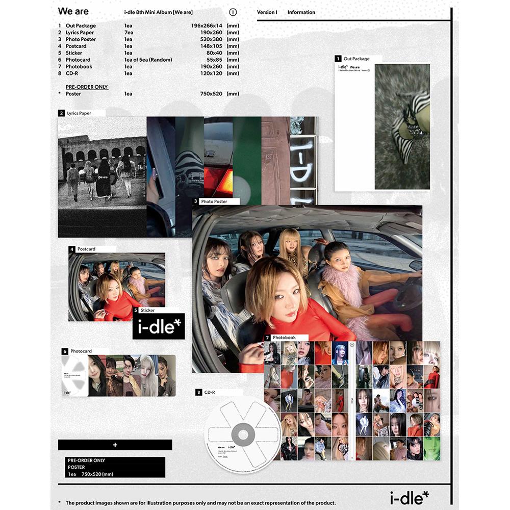 I-DLE - Vi är (8:e Mini)