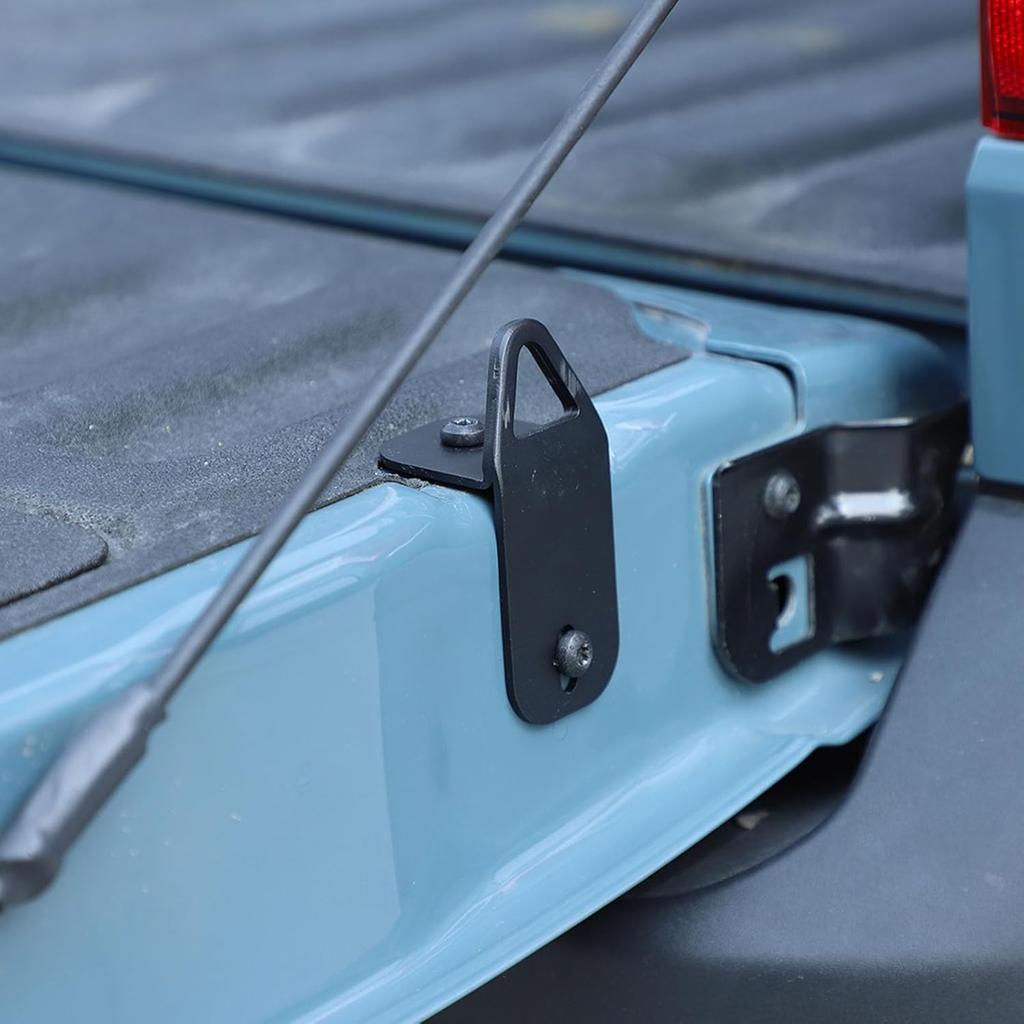 Car Tailgate Tie Down Anchor Bed Cleat Compatible with Ford Maverick 2022-2025 Truck Tailgate Bed Tie Down Anchors Rings Trailers Hook Cargo Bolt