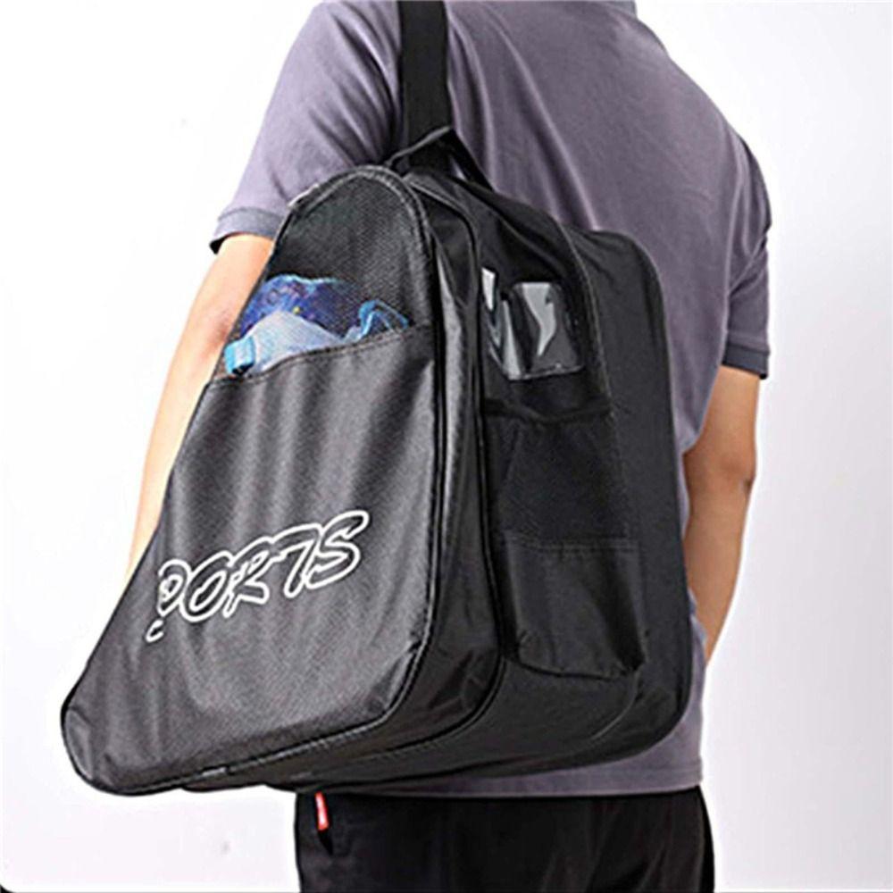 3 Layers Ice Skating Bag Breathable Skating Shoes Case Roller Skates Bag Boys Girls