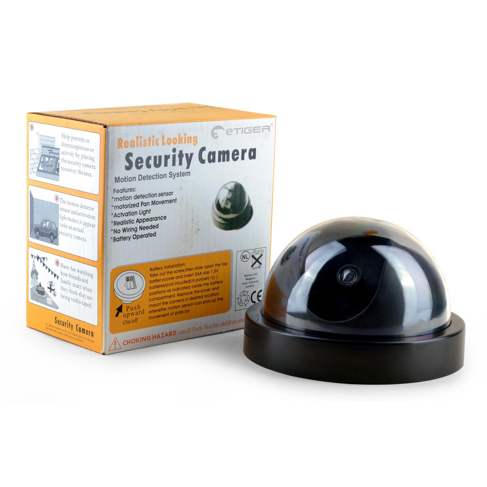 

Simulated Dome Surveillance Camera with Light